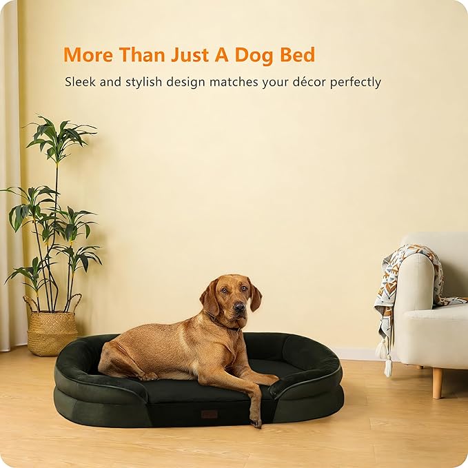 Dwanton Orthopedic Dog Bed for Extra Large Dogs - Image 9