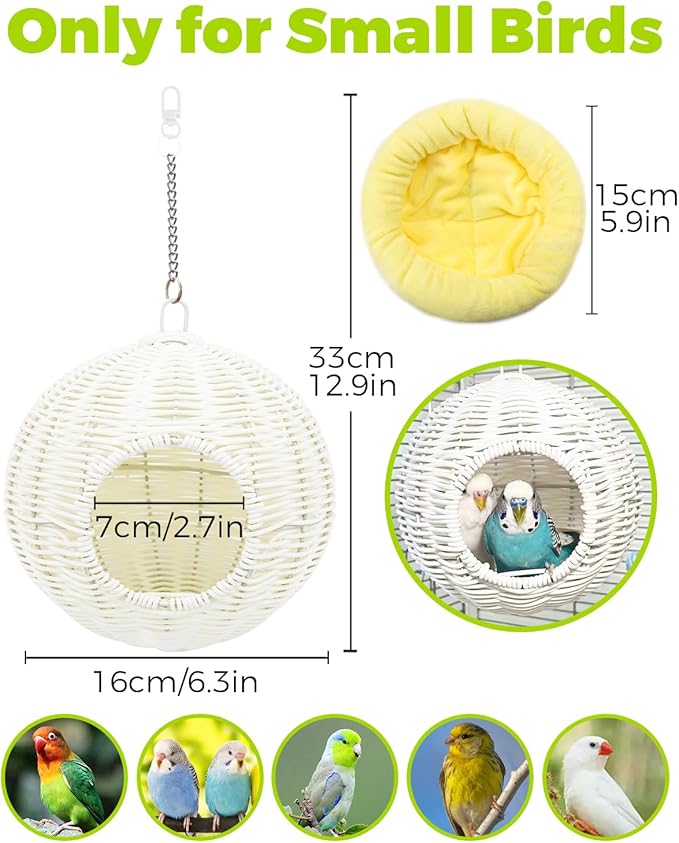 Chewproof Steel Frame Bird Nest - Image 4