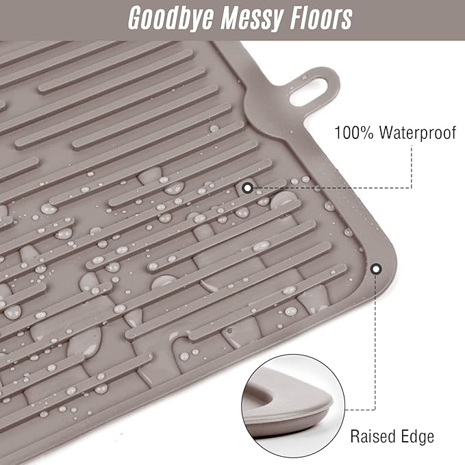 Cat Food Mat, Waterproof Pet Placemat - Image 5