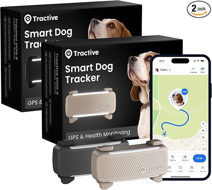 Tractive Smart Dog GPS Tracker | Live Pet Tracker by Tractive