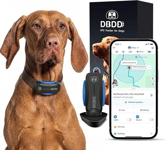 DBDD AI GPS Tracker for Dogs by DBDD