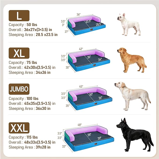 Comfort Expression Memory Foam Dog Bed - Image 7