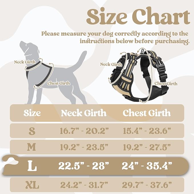 rabbitgoo Dog Harness for Large, No Pull Easy On & Off - Image 2