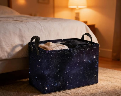 Essme Rectangular Space Basket, Kids Storage Bins Organizer - Image 3