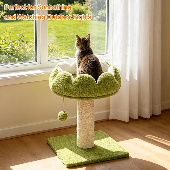 Cat Scratching Post, Cute Flower Cat Scratcher - Image 5