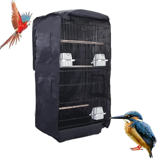 Bird Cage Cover Good Night Birdcage Cover Universal Blackout Bird Parrot Cage by SYOOY