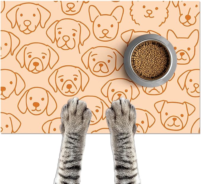 HOMETITUTE Pet Feeding Mat by HOMETITUTE
