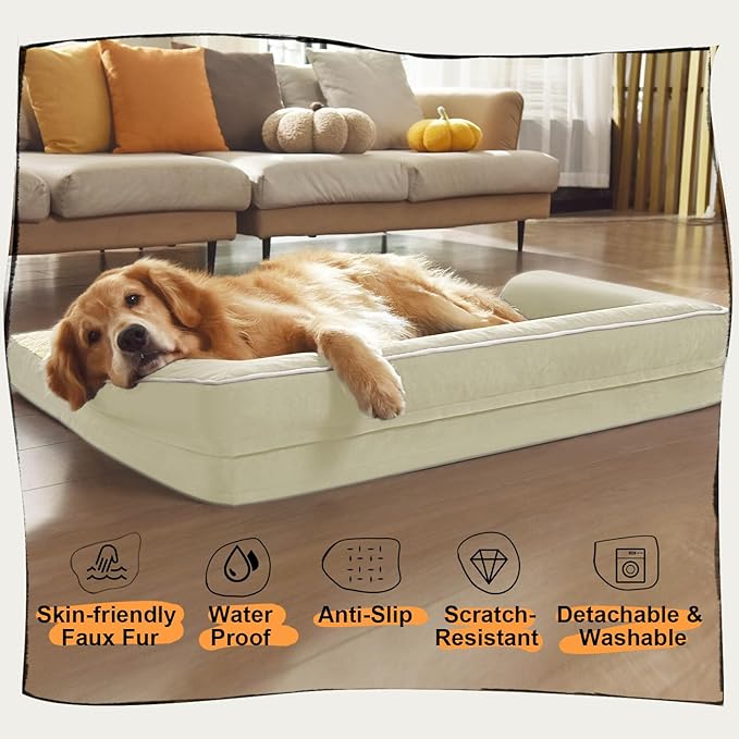 Small Dog Bed Waterproof Orthopedic Dog Beds - Image 6