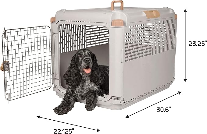 SportPet Designs Collapsible Medium Pet Travel Carrier, Hard-Sided Kennel - Image 5
