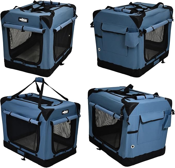 EliteField 4-Door Folding Soft Dog Crate - Image 5