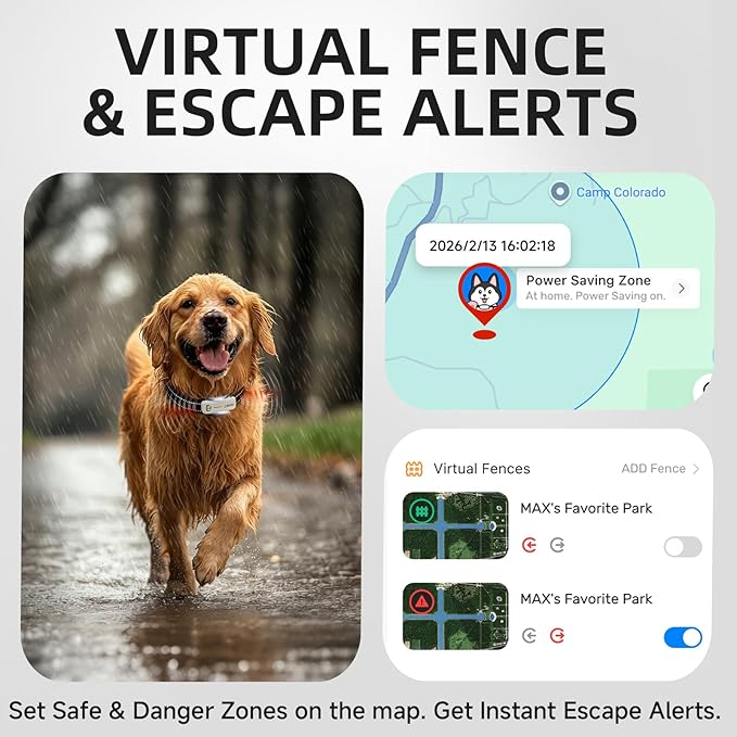 DBDD Dog GPS Tracker, AI Tracker Collar - Image 3