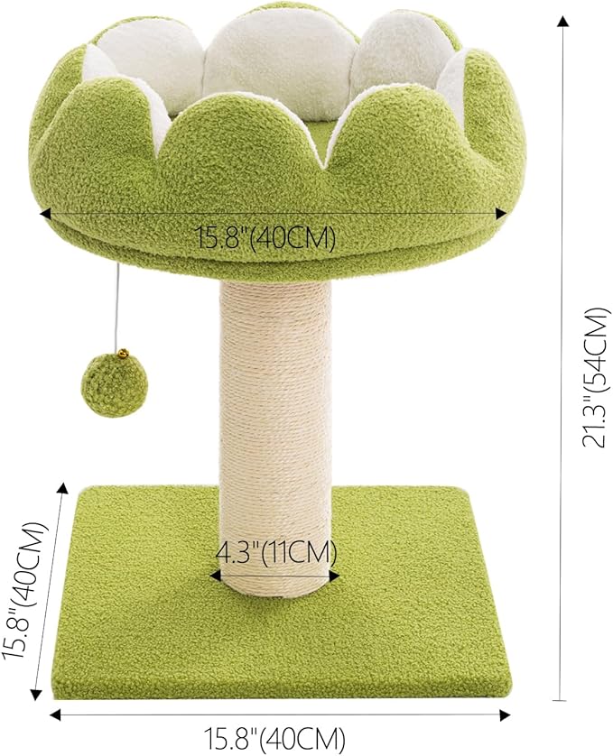Cat Scratching Post, Cute Flower Cat Scratcher - Image 6