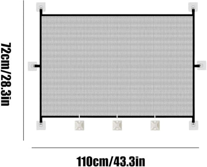 Dog Gate Indoor, Dog Gate for Stairs, Pet Gate Indoor, Mesh Pet Gate for - Image 6