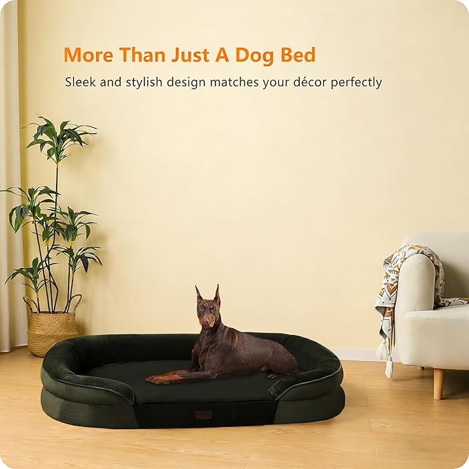 Dwanton Orthopedic Dog Bed for Extra Extra Large Dogs - Image 9