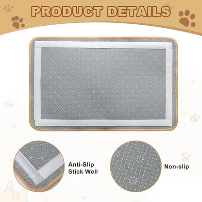 Cat Scratching Mat Sisal, Sisal Fabric Large Pet Scratching Pad - Image 3