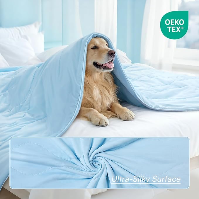 Luciphia Premium Cooling Dog Blanket Washable Q-MAX>0.5 Small Medium Large Pet - Image 4