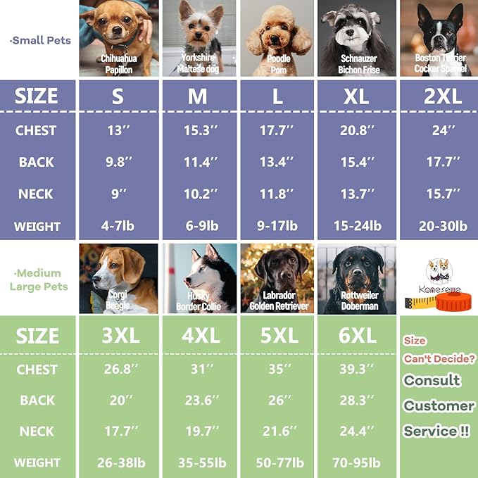 Koneseve Dog Shirt 2 Pack Breathable Sleeveless Vest, Stretchy & Soft - Image 2