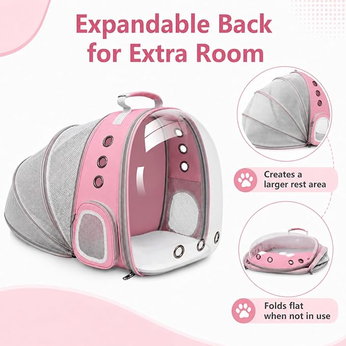 Expandable Cat Carrier Backpack - Image 3