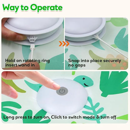 Cat Toys for Indoor Cats, Interactive Automatic Hide and Seek Toy, Moving - Image 7