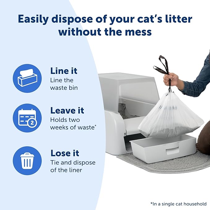 PetSafe ScoopFree Clumping Automatic Self Cleaning Cat Litter Box Hood and - Image 5