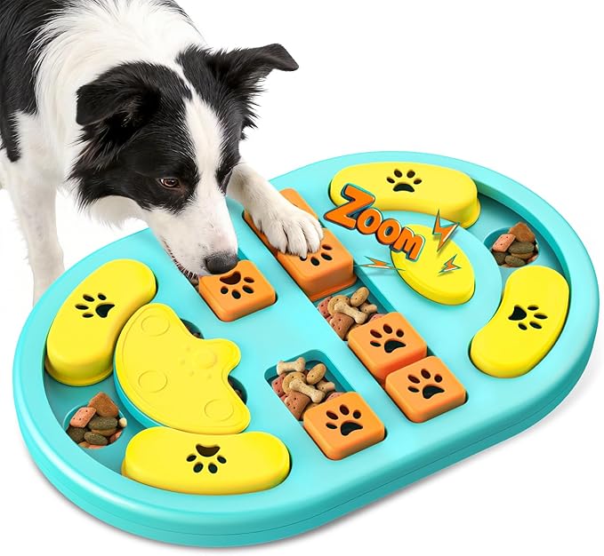 Dog Puzzle Toy, Interactive Treat Puzzle by BlanlodyPetSupplies