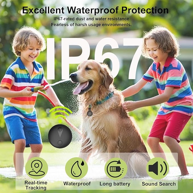 Pet GPS Tracker for Dogs, Smart Mini Location Collar Trackers for Cats - Image 3