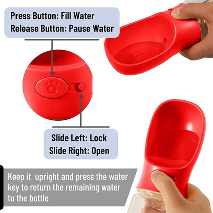 Mr. Pen- Portable Dog Water Bottle, 19 oz, Leak Proof Puppy Water Dispenser - Image 2