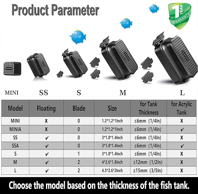 Carefree Fish Aquarium Super Strong Magnetic Cleaner - Image 9