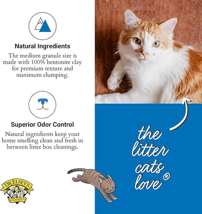 Dr. Elsey's Ultra Unscented Clumping Clay Cat Litter 18 lb Bag - Image 4