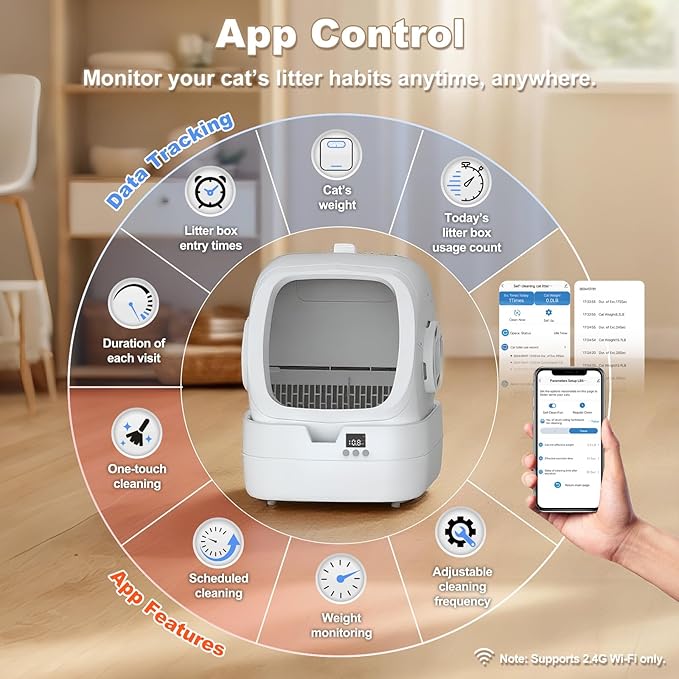 Mintakawa Automatic Cat Litter Box Self Cleaning - Image 3