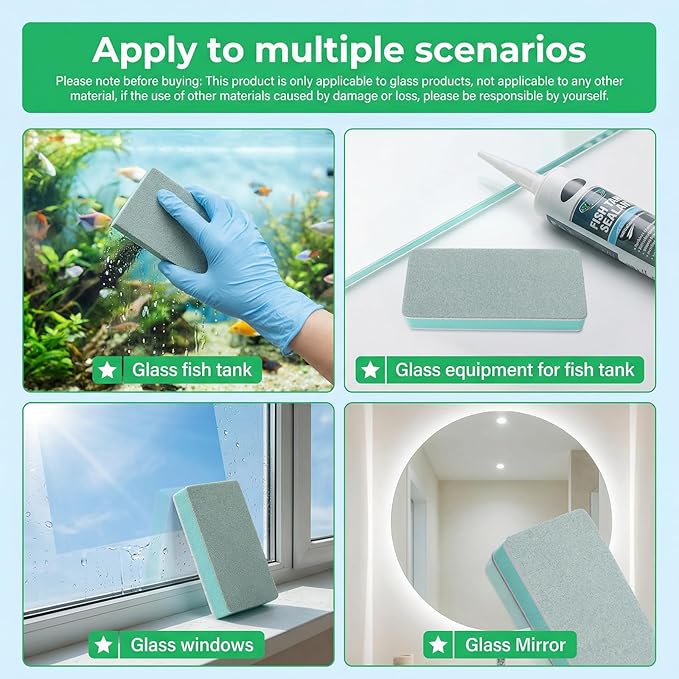 4-Pack Fish Tank Cleaning Tools - Image 4