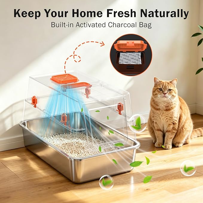 Stainless Steel Litter Box - Image 7