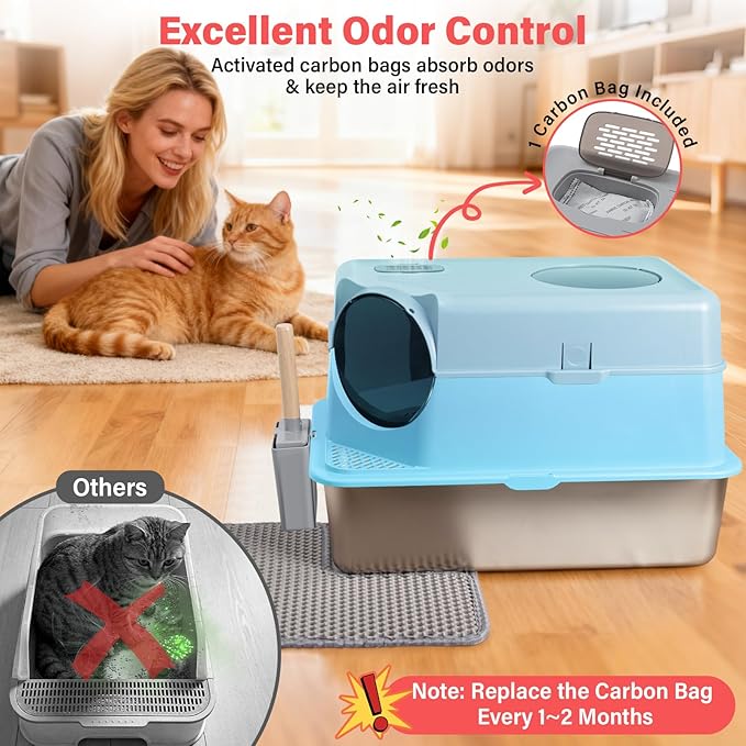 Stainless Steel Litter Box - Image 4