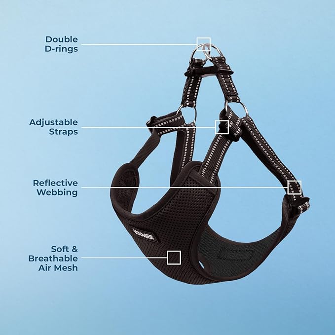 Best Pet Supplies Voyager Adjustable Step-in Flex Breathable Mesh Dog Harness - Image 3