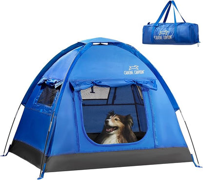 Canine Canyon Luna Portable Dog Tent, Indoor/Outdoor Dog House by CanineCanyon