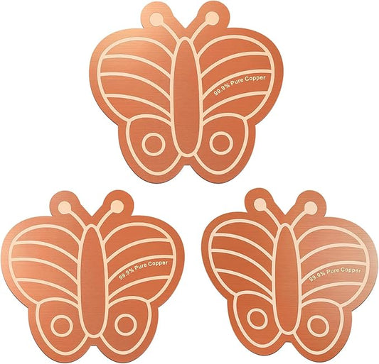 3Pcs Bird Bath Copper Purification Disk 99.99% Pure Copper Water Cleaning Discs by Conderyang