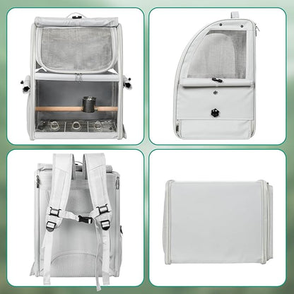 Bird Carrier Bag, Bird Travel Cage - Image 9