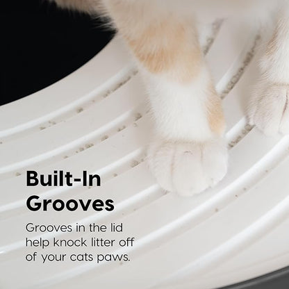 IRIS USA Cat Litter Box Large Top Entry - Image 4