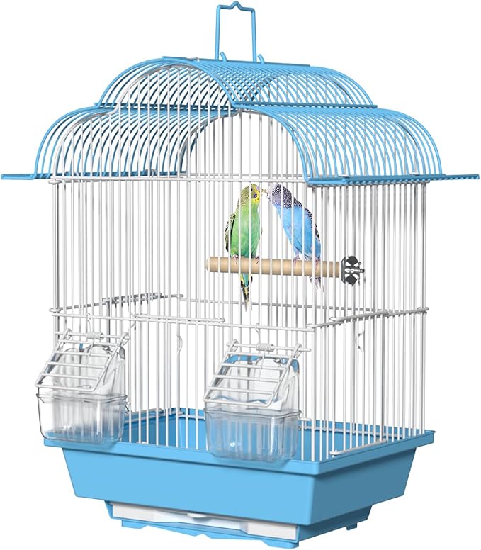 16-inch Small Bird Cage for Home or Travel by BAGHPBM