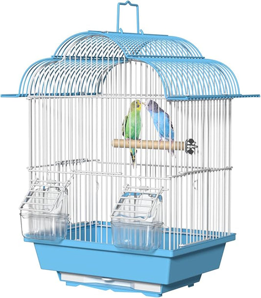 16-inch Small Bird Cage for Home or Travel by BAGHPBM