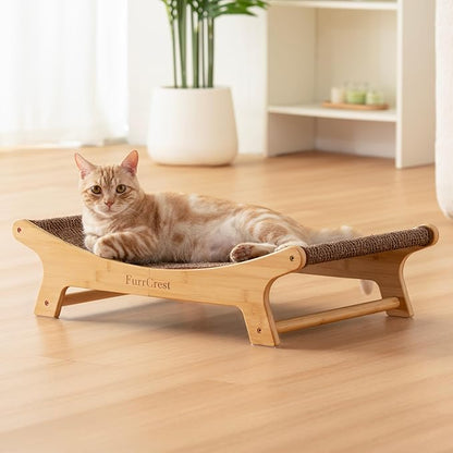 XL Sisal Cat Scratcher Bed by MeetFurrCrest%E2%80%94ComfortforModernCats