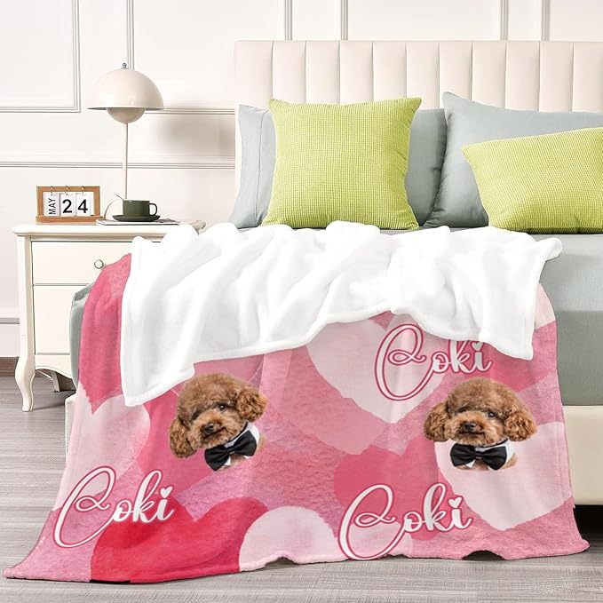 M YESCUSTOM Custom Dog Blanket - Image 5