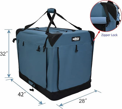 EliteField 4-Door Folding Soft Dog Crate - Image 2