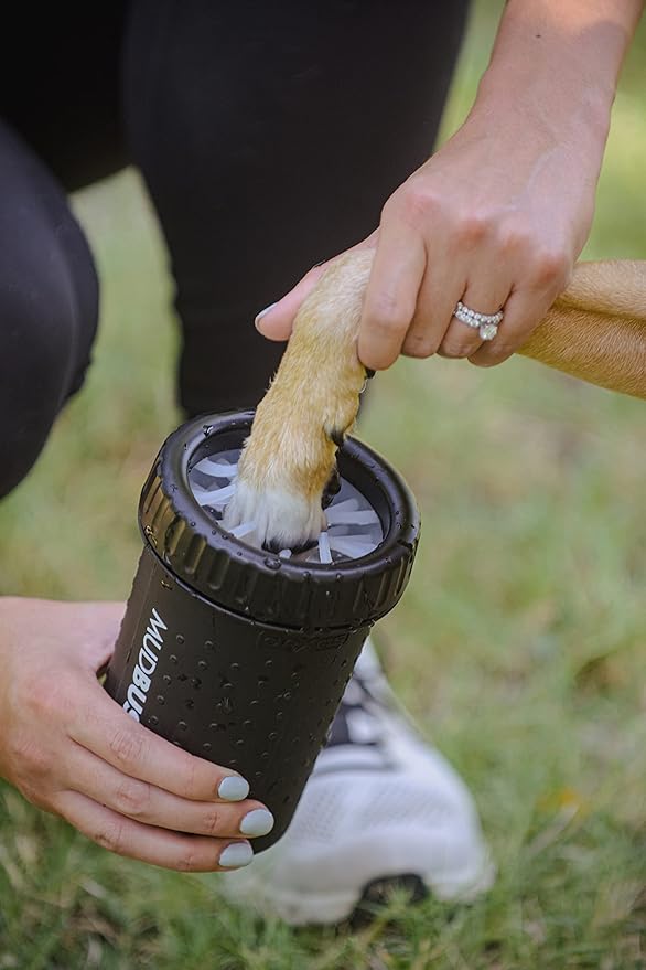 Dexas Medium Dog Paw Cleaner, Matte Black - Image 6