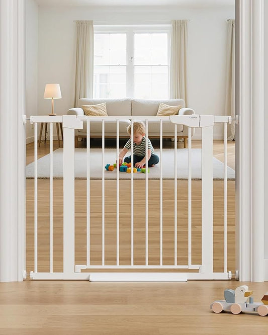 Cumbor 29.7-40.6" Baby Gate for Stairs, Mom's Choice Awards Winner-Dog Gate for by Cumbor