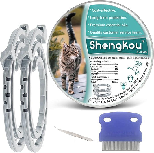 Flea and Tick Collar for Cats by Safecost-effectiveproducts