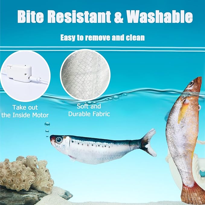 Catnip Toys for Cats Cat Nip Toys Cat Fish Toy Catnip Toy Small Floppy Fish Cat - Image 3