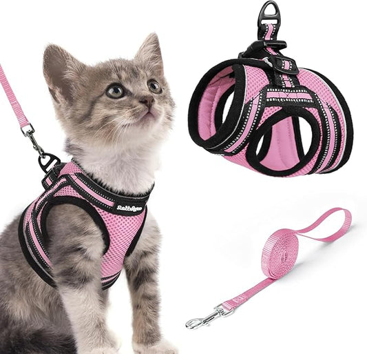 rabbitgoo Cat Harness and Leash Set by rabbitgoo