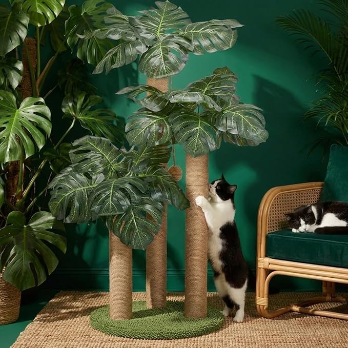 LEMONDA 31.5Inch Cat Scratching Post, Cat Scratcher Tree - Image 8