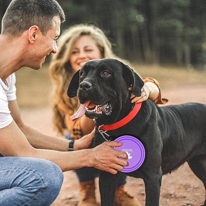Collapsible Dog Bowls for Travel, BPA Free) - Image 6